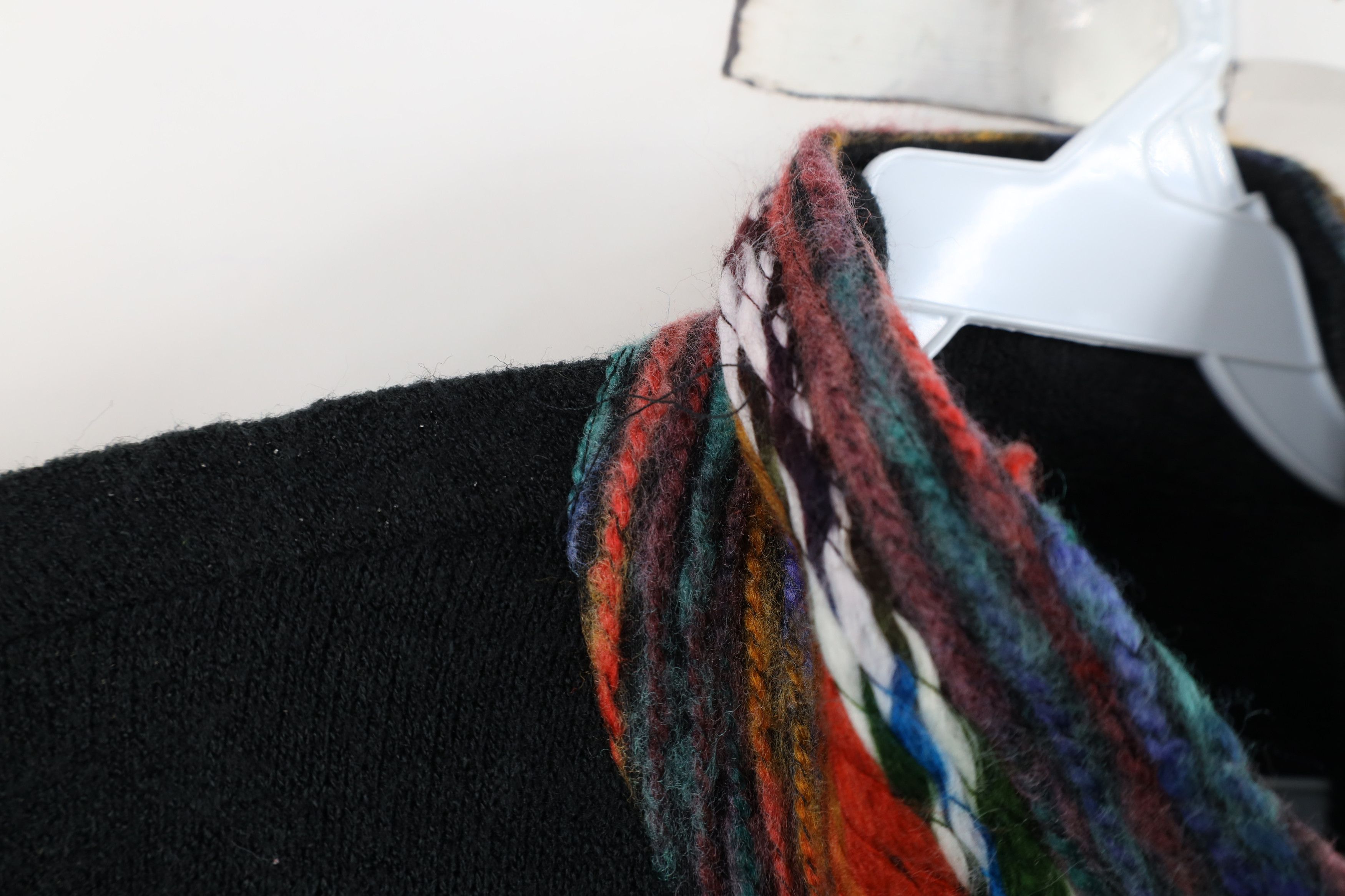 Vintage Vintage 90s Coogi Style Wool Blend Knit Zip Sweater Jacket Size XL / US 12-14 / IT 48-50 - 10 Thumbnail