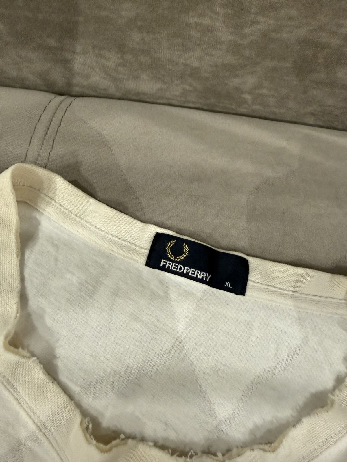 Fred Perry Vintage Fred Perry Big Logo Casual Style Size US XL / EU 56 / 4 - 3 Thumbnail