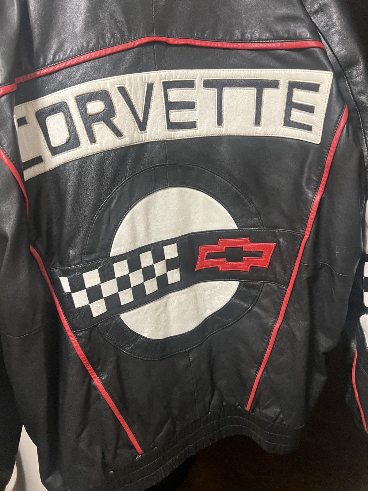 Other Vintage Corvette leather jacket large Size US L / EU 52-54 / 3 - 1 Thumbnail