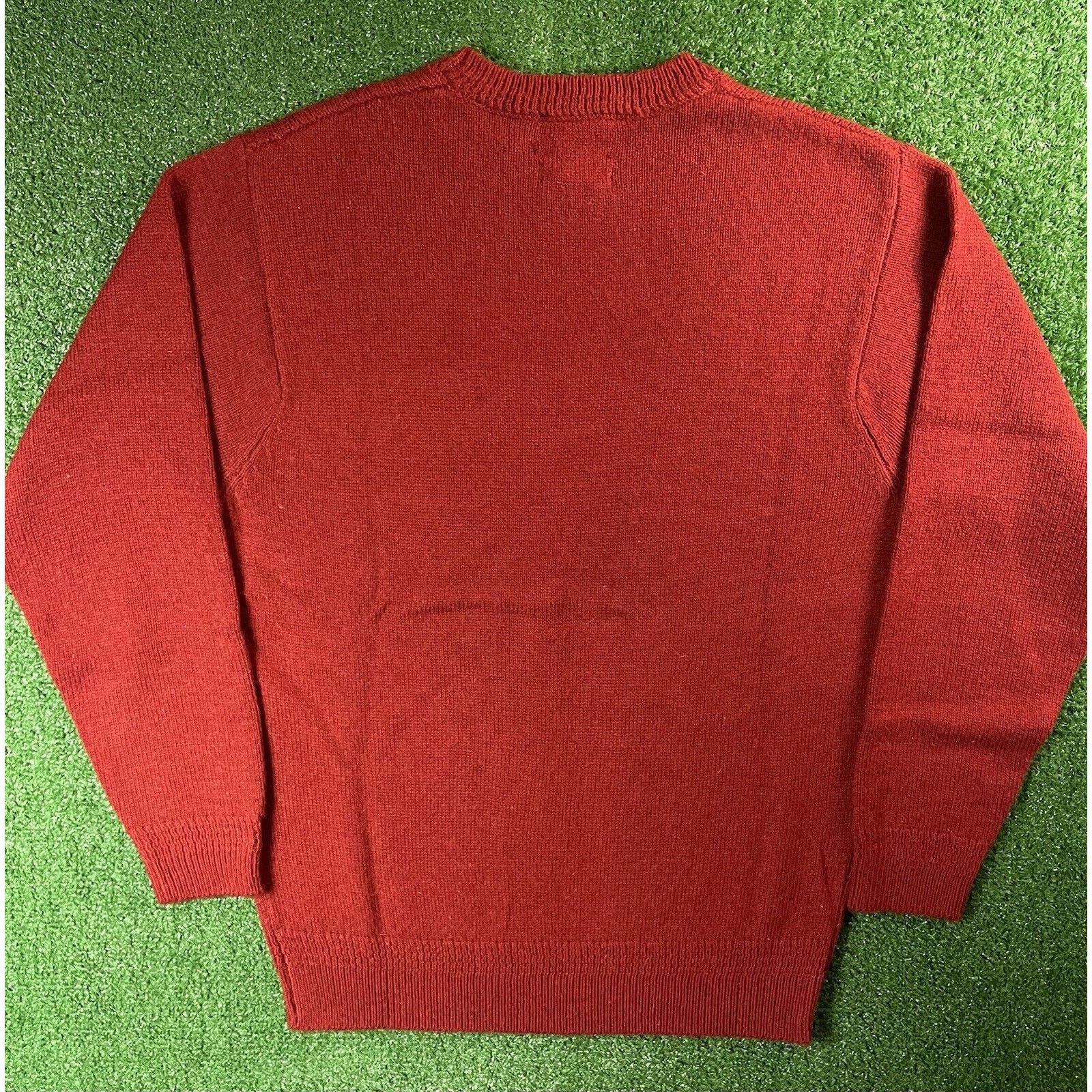 Pendleton NWT Vintage Pendleton Orange Small Wool Crewneck Sweater Size US S / EU 44-46 / 1 - 4 Thumbnail