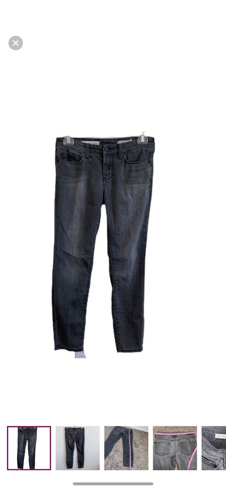 Anthropologie Anthropologie pilcro & the letterpress stet jeans size 4 Size 27" / US 4 / IT 40 - 1 Thumbnail