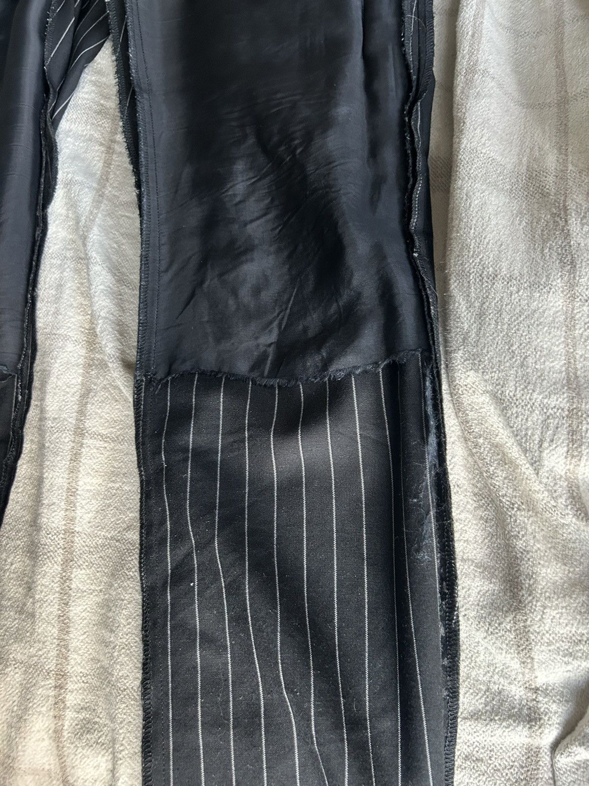 Hedi Slimane × Saint Laurent Paris saint laurent 2013 skinny striped trousers Size 46R - 6 Thumbnail