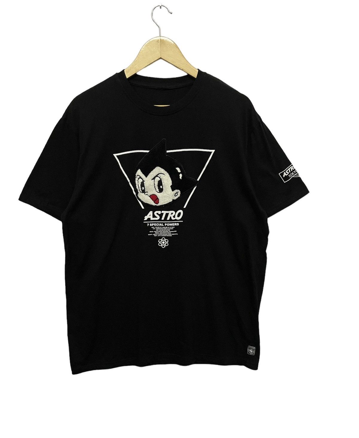 Japanese Brand × Southpole Vintage Astro Boy Embroidered T-shirt Black Size US XL / EU 56 / 4 - 1 Thumbnail