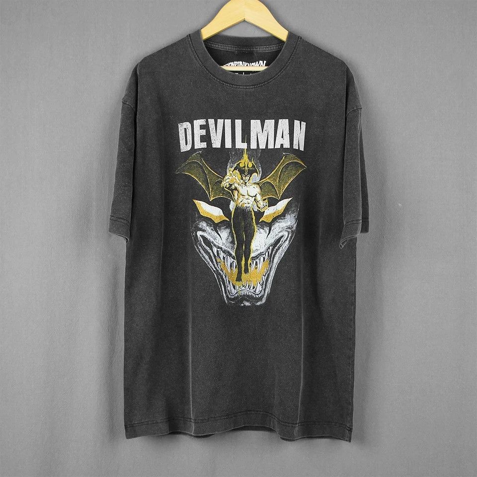 Japanese Brand Devilman T-shirt Japanese Anime Size US L / EU 52-54 / 3 - 1 Thumbnail