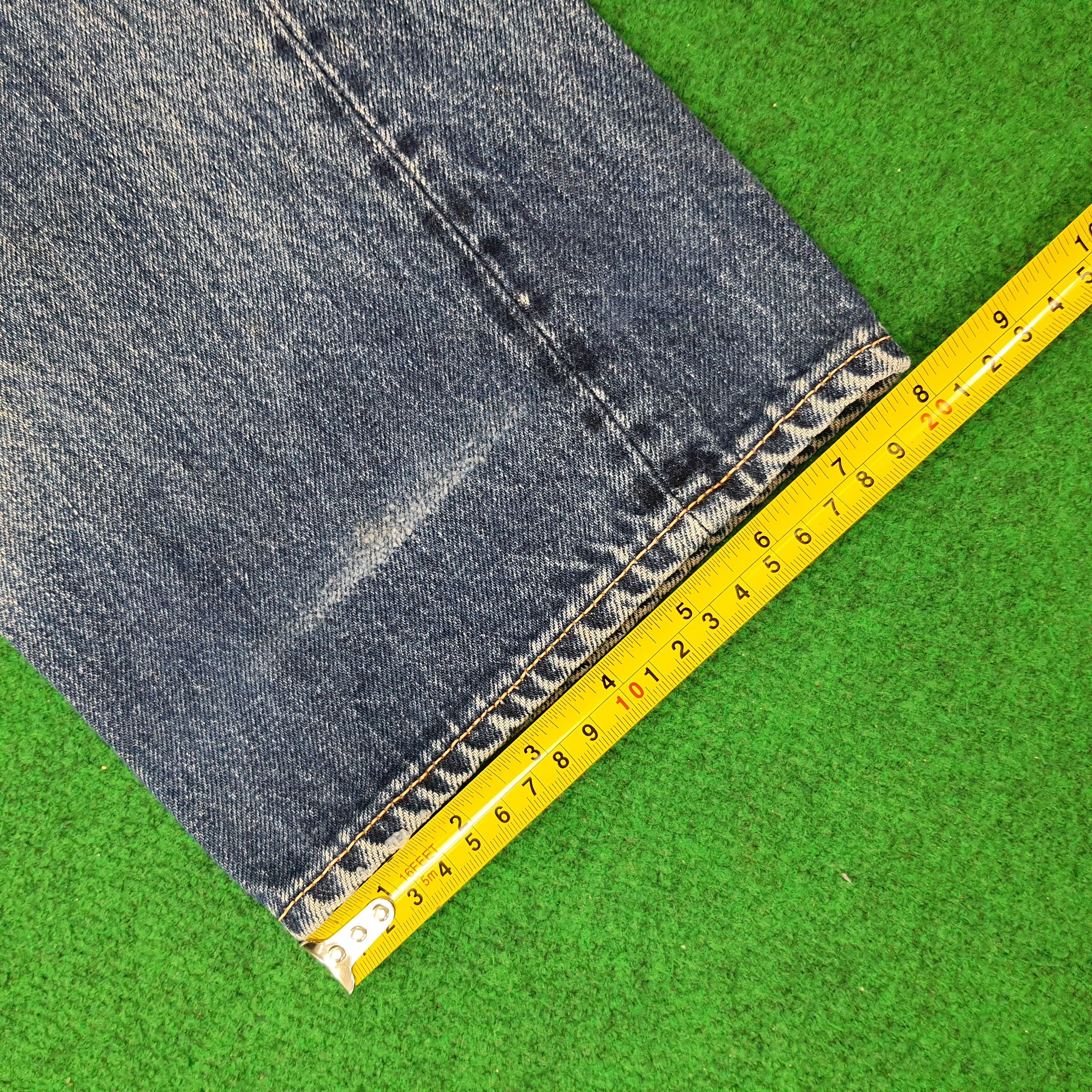 HOLLYWOOD RANCH MARKET Vintage Hollywood Ranch Market HRM Distressed Jeans C244N29 Size US 32 / EU 48 - 16 Thumbnail