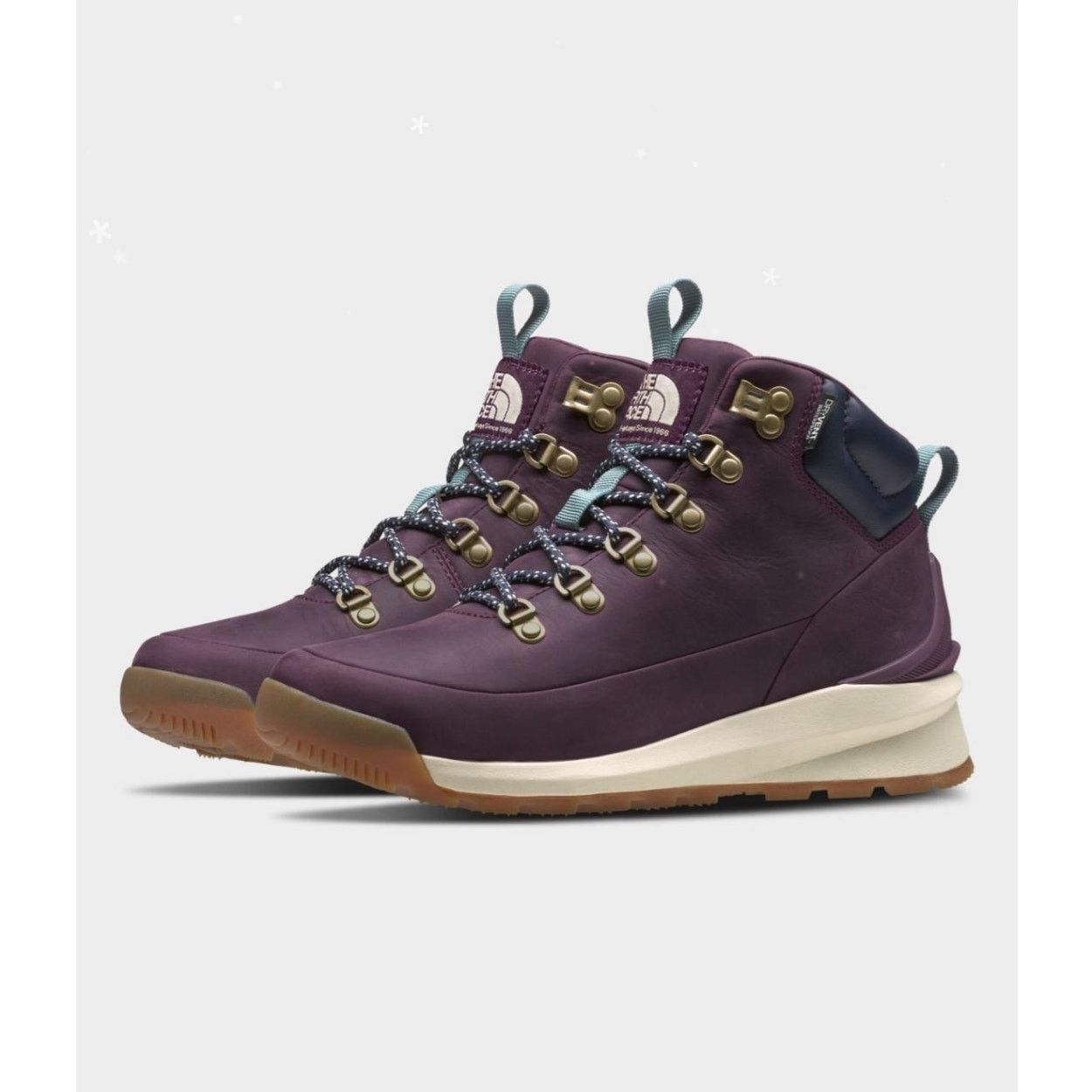 The North Face The North Face Mid WP Blackberry Wine/urban Navy Size 6 Size US 6 / IT 36 - 1 Thumbnail