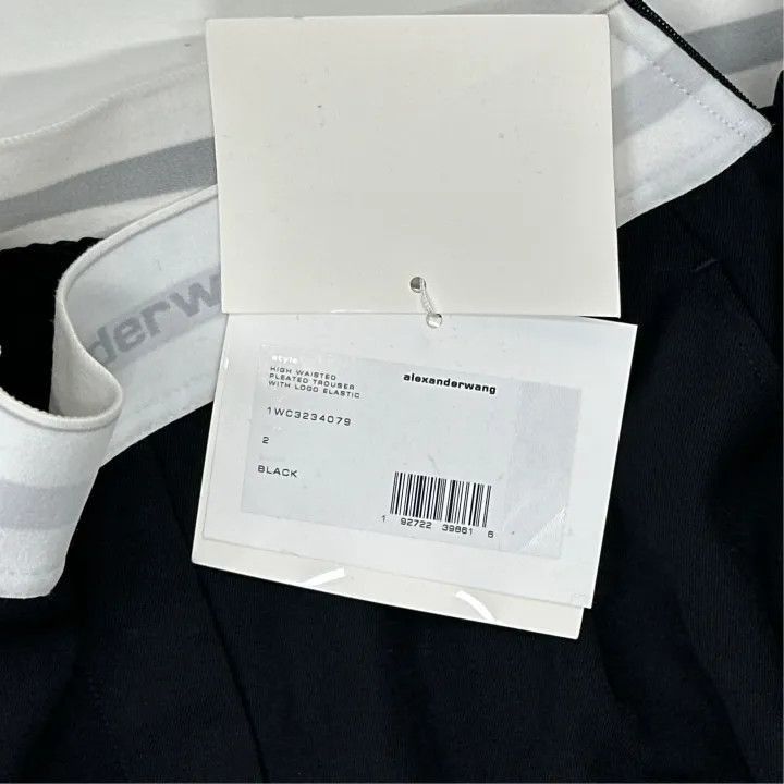 Alexander Wang Alexander Wang Logo Print High-Waist Casual Pants - Size 23" - 6 Thumbnail