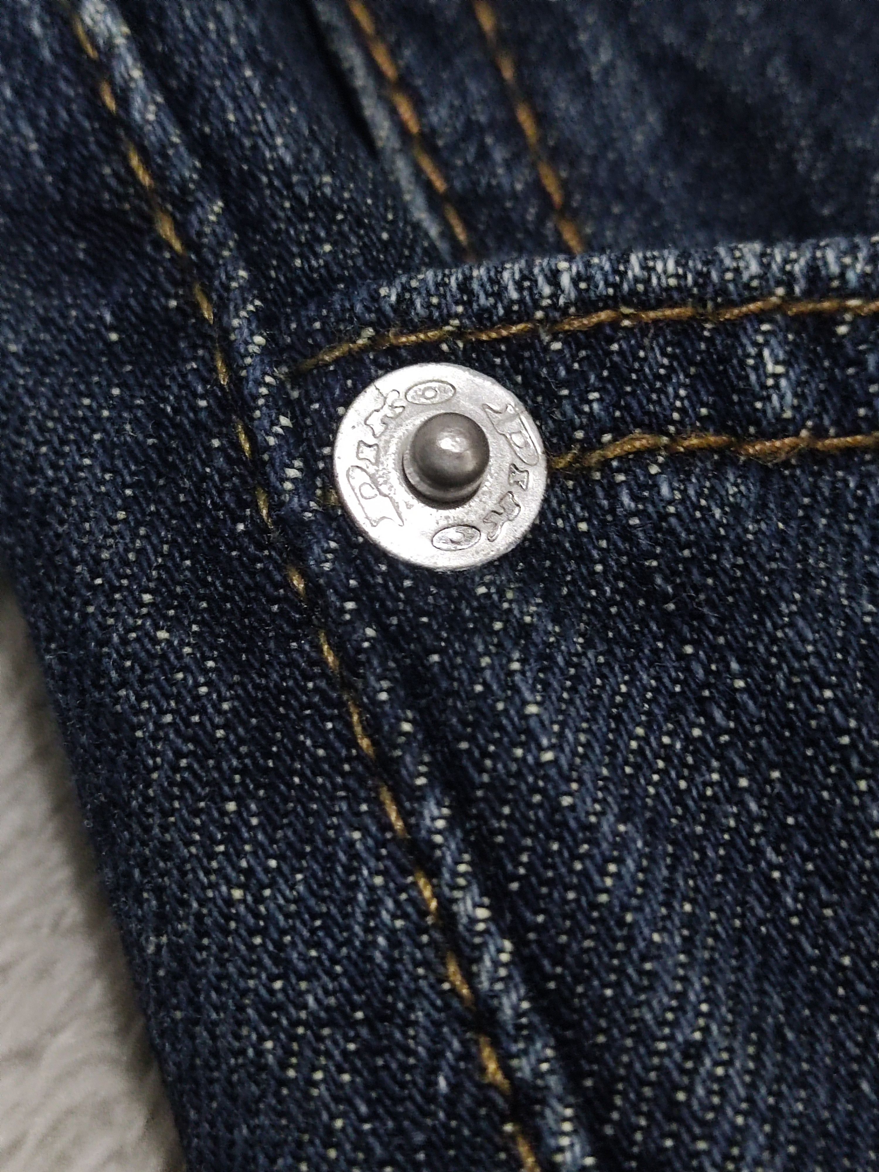 JNCO Piko JDM 3D Embossed Logo Denim Jorts Y2K Surf Skate Size US 31 - 5 Thumbnail