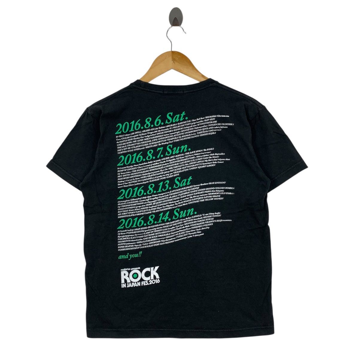 ROCK IN JAPAN Fest 2016 Hitachi Seaside Park RockinOn Tshirt
