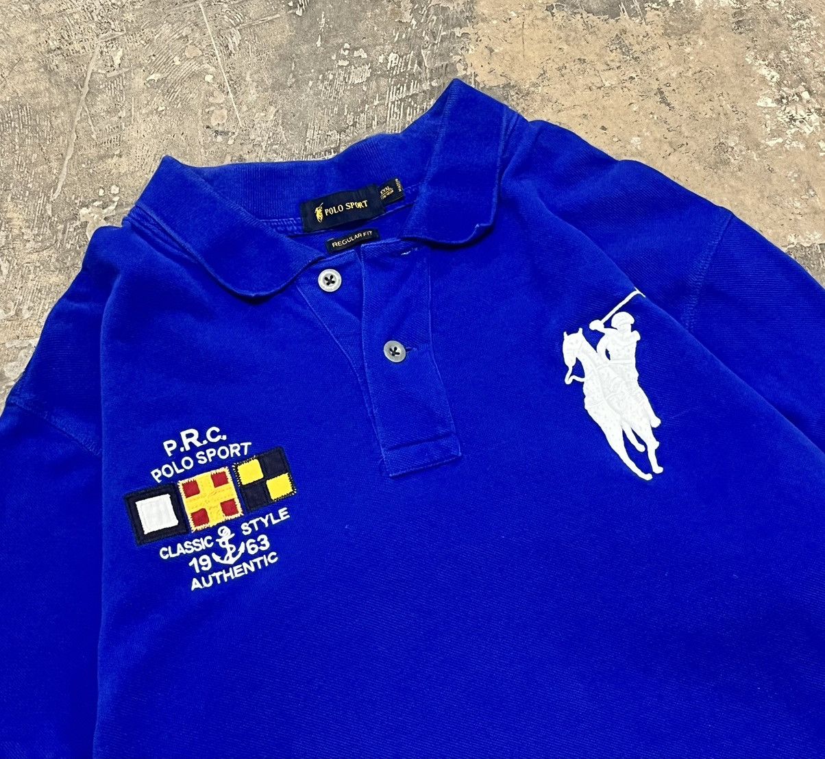 Polo Ralph Lauren × Vintage Polo Ralph Lauren vintage button up polo sport hype rare Size US XL / EU 56 / 4 - 3 Thumbnail