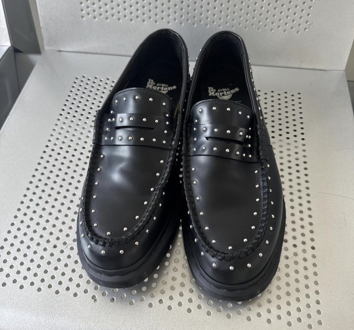 Dr. Martens × Supreme Supreme x Doc Martens Studded Penton Loafers