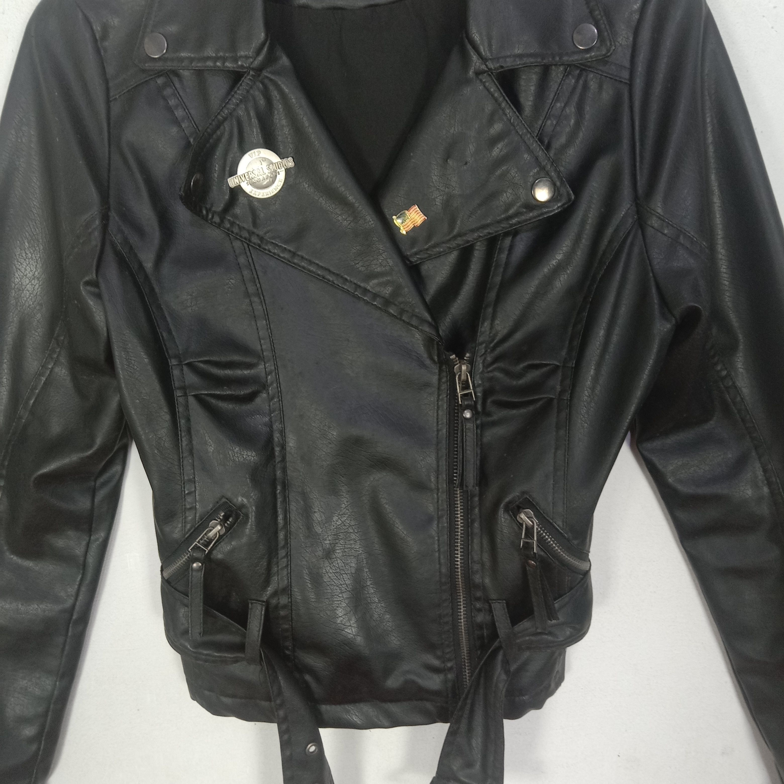 Japanese Brand Jay Jays Black Faux Double Collar Jacket Size XS / US 0-2 / IT 36-38 - 3 Thumbnail