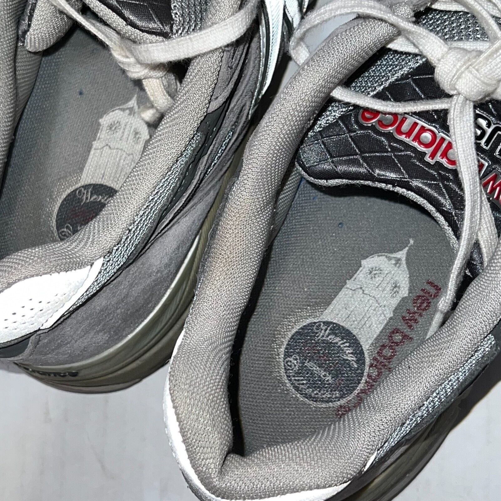 New Balance New Balance Mens 990V3 M990GL3 Gray Sneakers Size 12 D USA Size US 12 / EU 45 - 11 Thumbnail