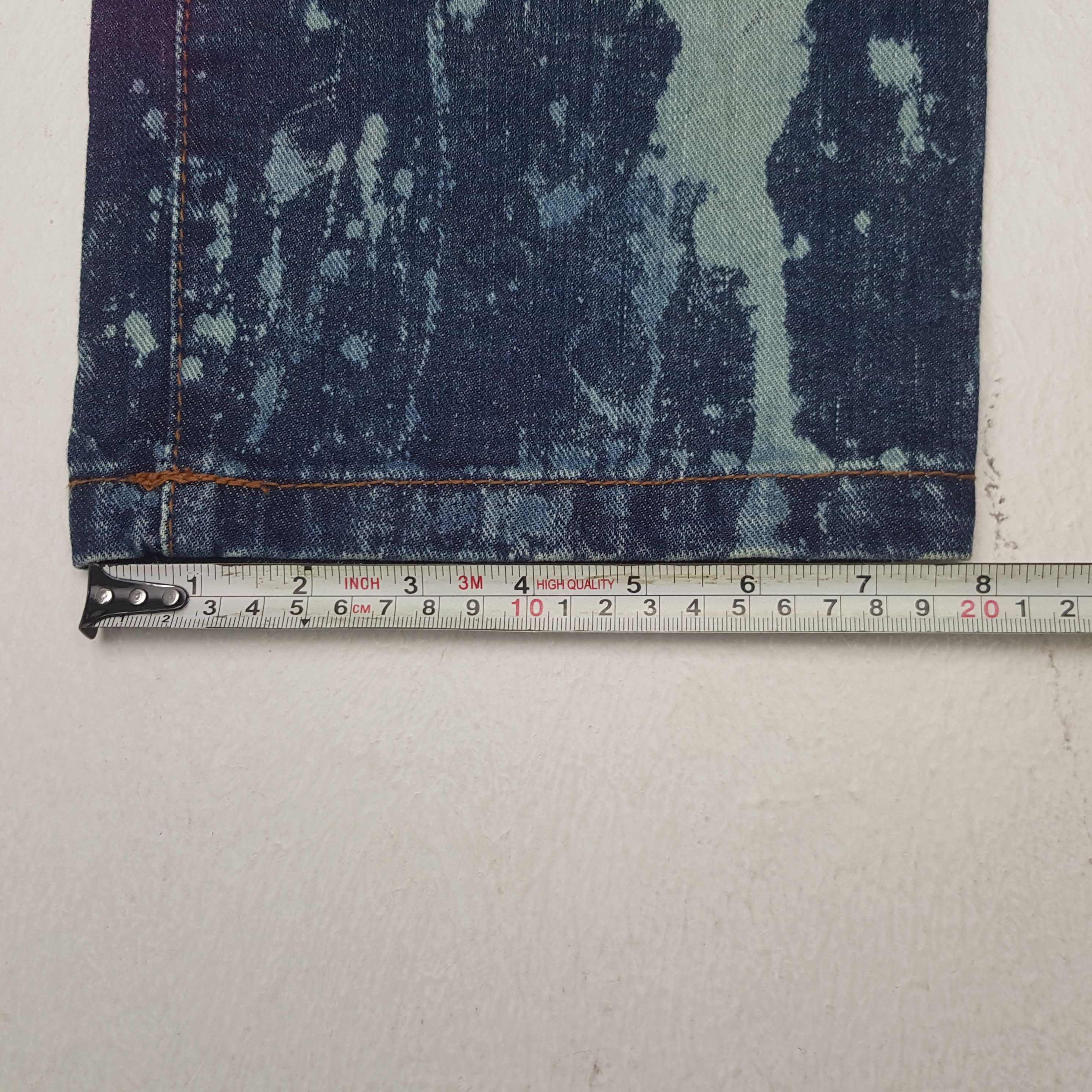 Japanese Brand × Vintage Vintage Japanese Art Acid Wash Distressed Denim Jeans Size US 32 / EU 48 - 11 Thumbnail
