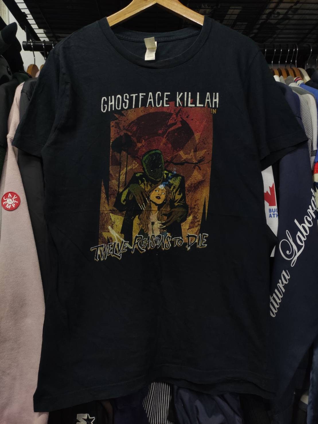 Wu-Tang Clan Vtg Ghostface Killah " Twelve Reasons To Die " Album Promo Size US M / EU 48-50 / 2 - 2 Thumbnail