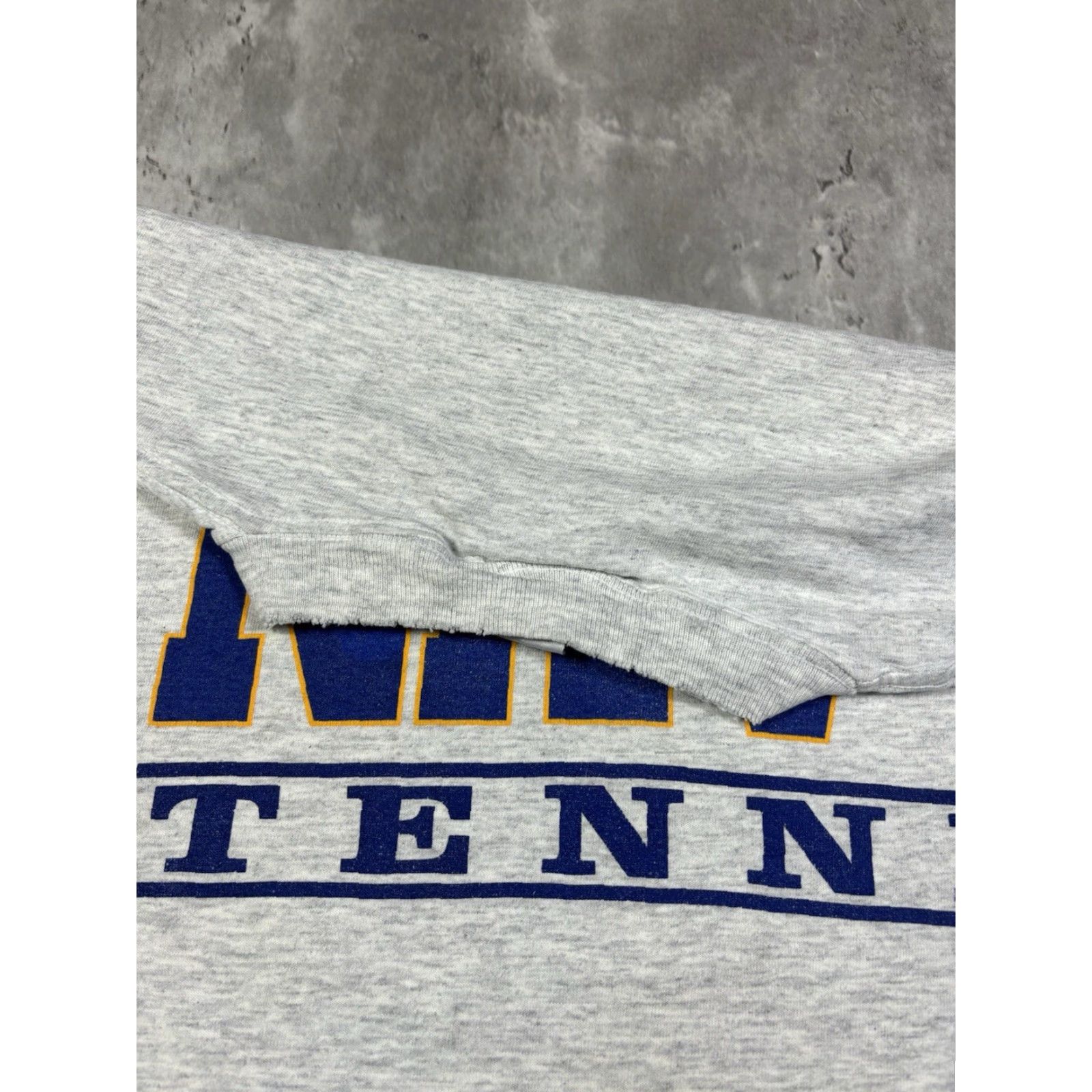 Vintage VINTAGE 90s ALPZ US Navy T Shirt Blue M Men Short Sleeve Crew Neck Graphic Print Stitch Boy Size US M / EU 48-50 / 2 - 5 Thumbnail