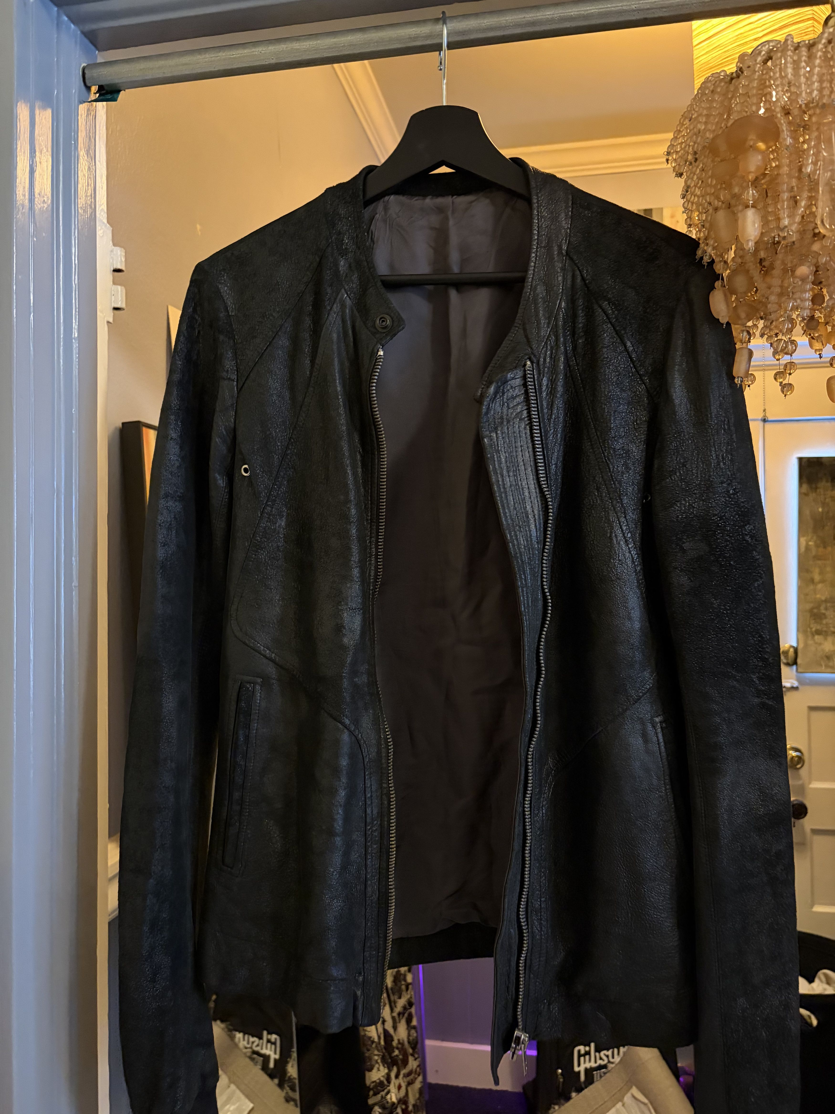 Rick Owens Rick Owens Lamb Leather Jacket OG Size US S / EU 44-46 / 1 - 4 Thumbnail