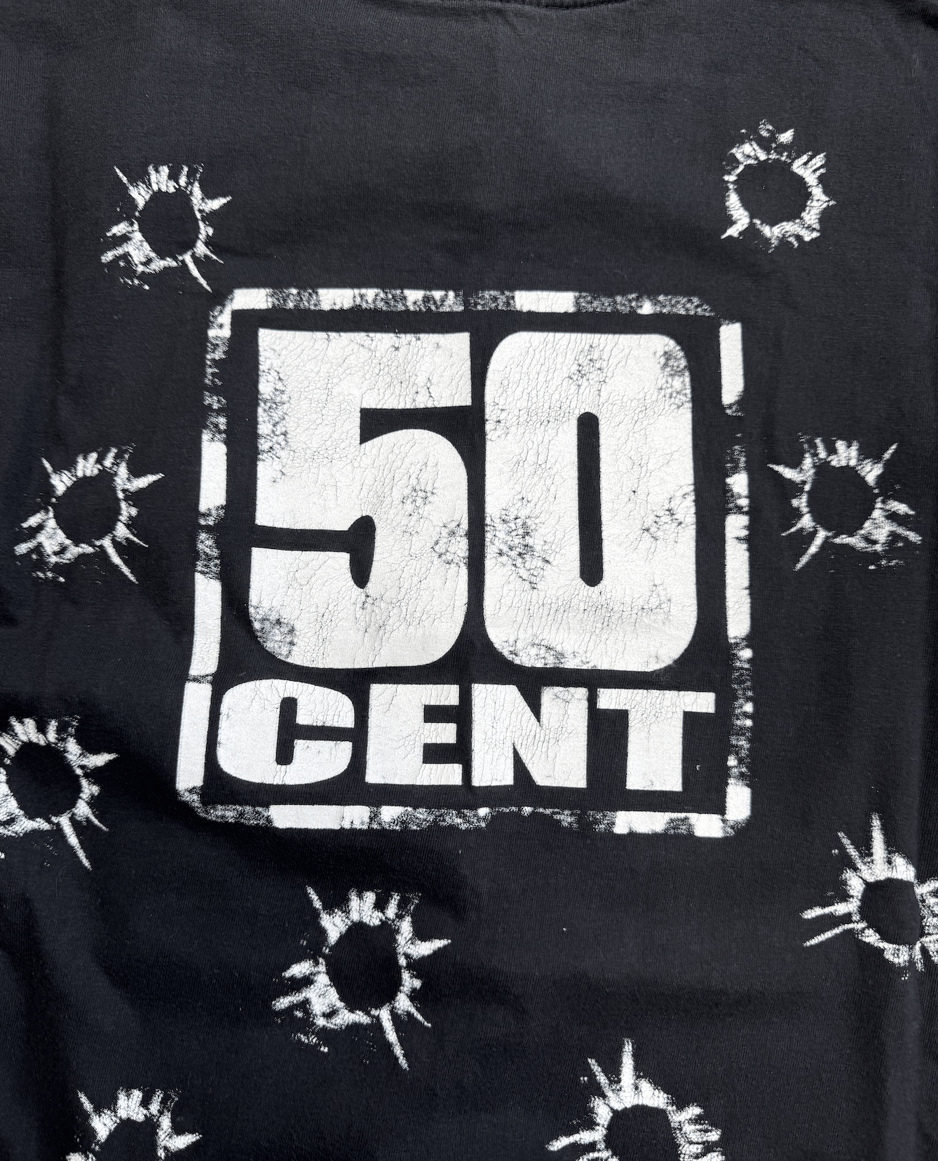 Rap Tees Vintage Y2K 2005 50 Cent Rap Band T-Shirt Tee Size M Size US M / EU 48-50 / 2 - 5 Thumbnail