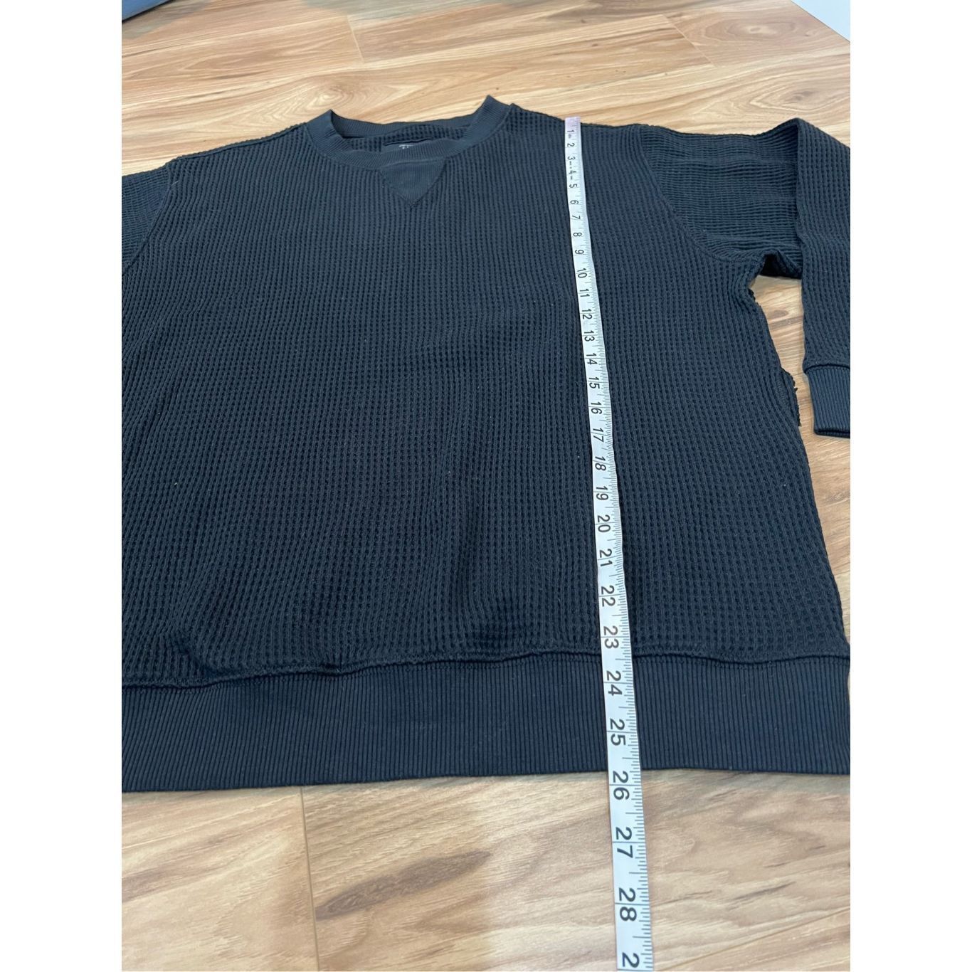 Other Aerie NWT Black Crew Neck Casual Long Sleeve Shirt Men's Siz Size US S / EU 44-46 / 1 - 9 Thumbnail