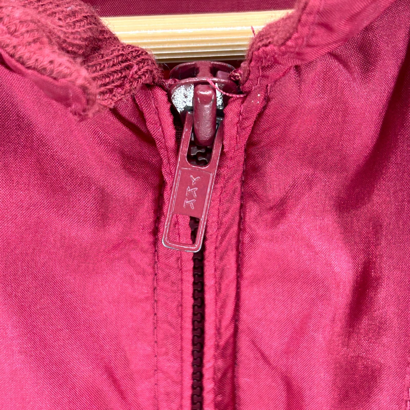 Jockey Vintage 80s Jockey Standard Issue Burgundy Bomber Jacket Size US M / EU 48-50 / 2 - 3 Thumbnail