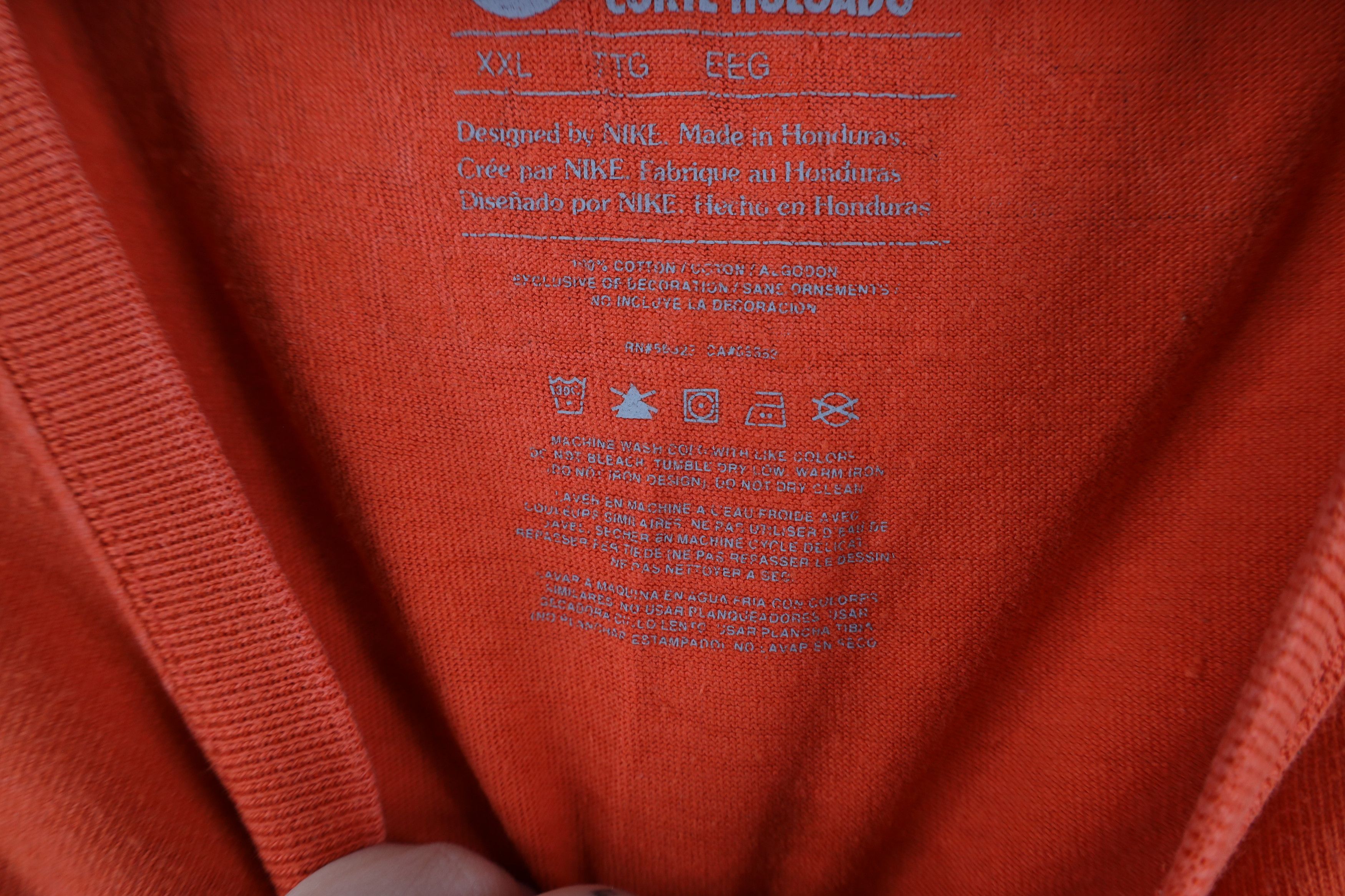 Nike × Vintage Vintage Nike Swoosh University of Florida Football T-Shirt Size US XXL / EU 58 / 5 - 9 Thumbnail