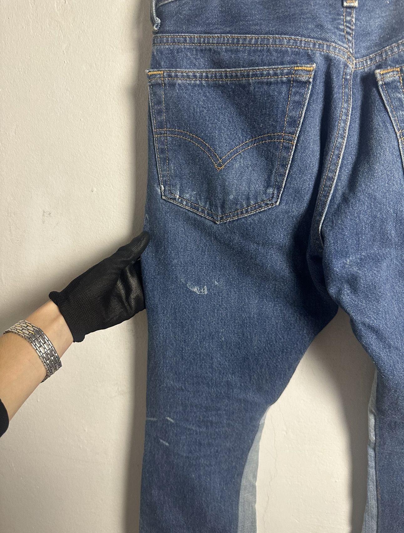 Gallery Dept. Gallery Dept. La Flare Blue Denim Size US 29 - 5 Thumbnail