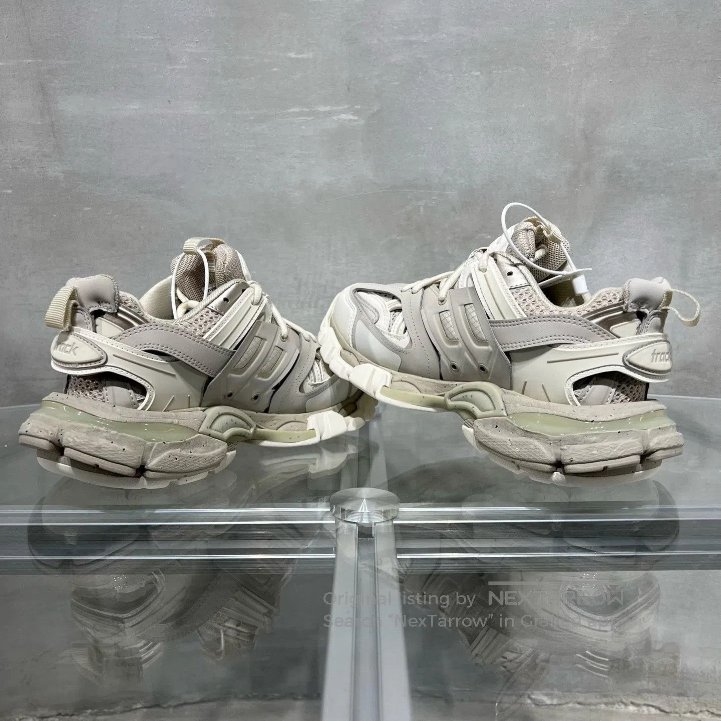 Balenciaga Balenciaga Track Dad Shoes,Brown milk tea Size US 4.5 / IT 34.5 - 5 Thumbnail