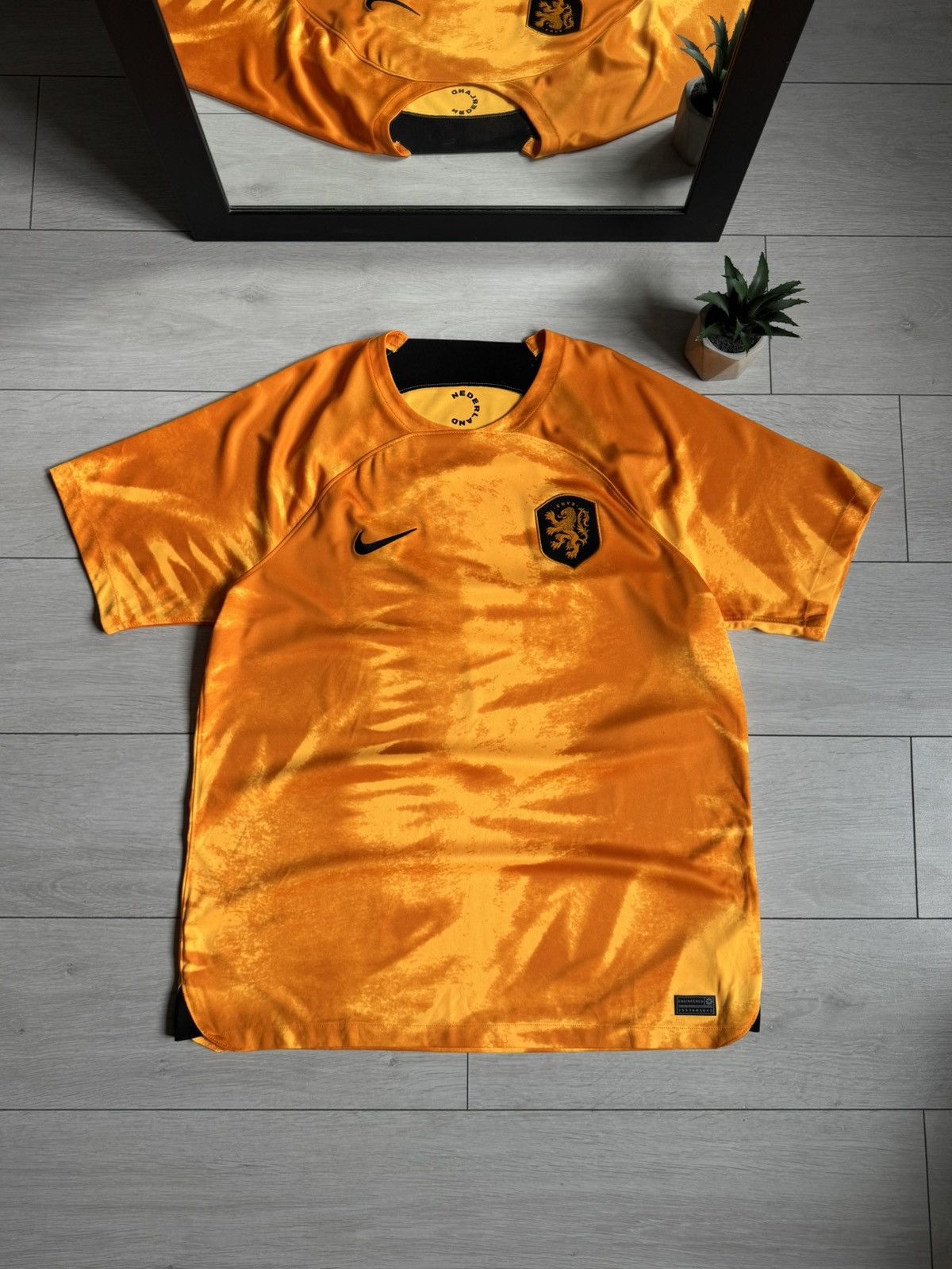 Nike Nike Nederland Blockcore Soccer Jersey Size US XL / EU 56 / 4 - 1 Thumbnail