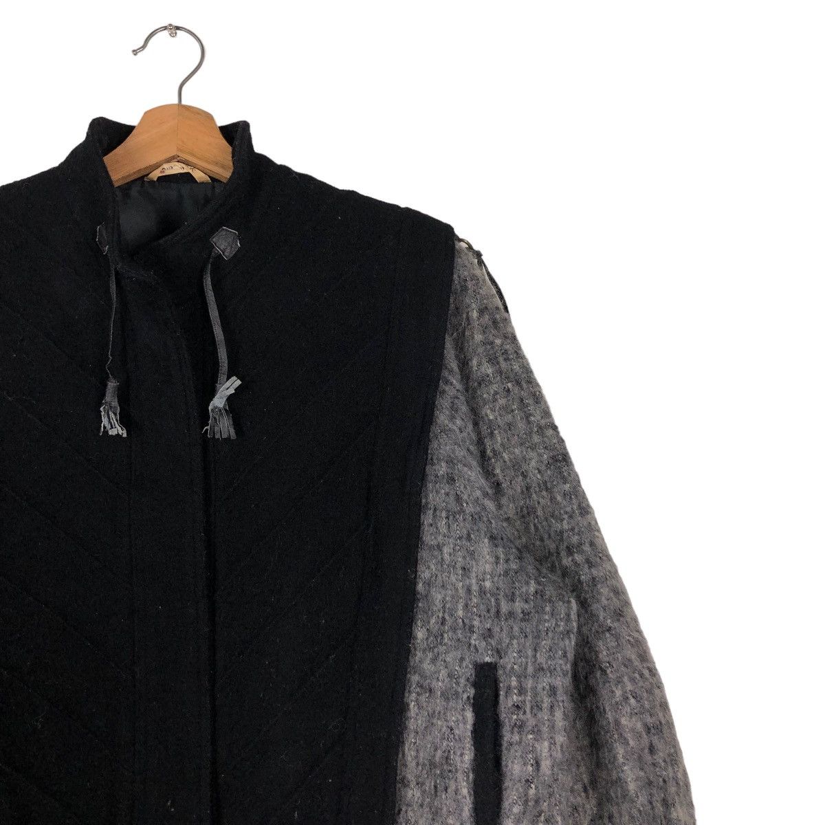 Japanese Brand 📌VINTAGE BOMBER JACKET WOOL RIOT RIOT DESIGN ISSEY MIYAKE Size US M / EU 48-50 / 2 - 9 Thumbnail