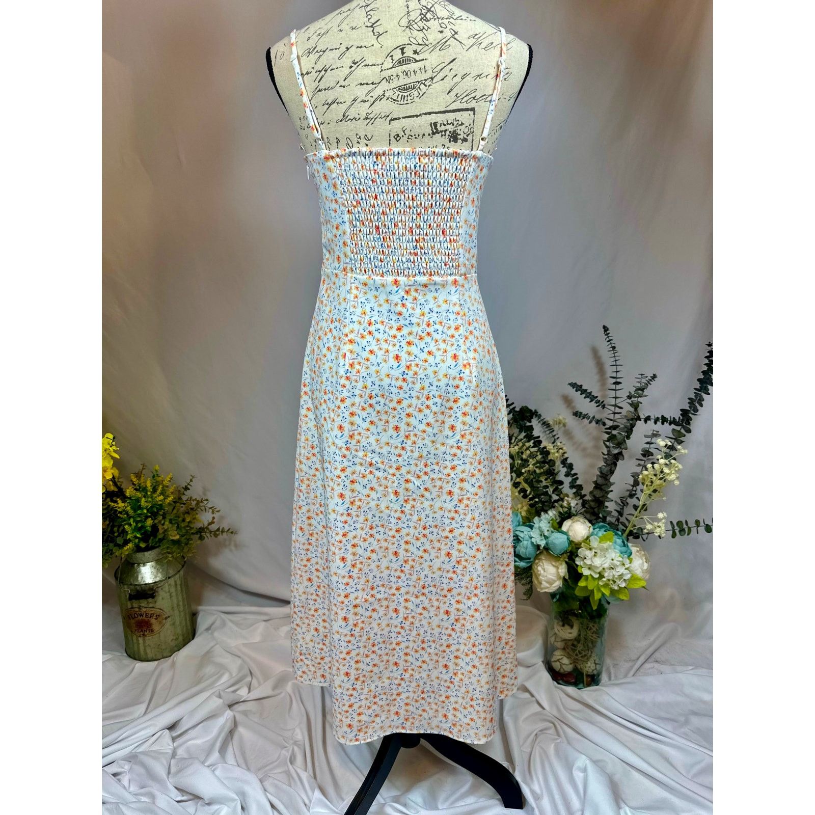 French Connection French Connection Camille Sleeveless Floral Midi Dress 6 Size M / US 6-8 / IT 42-44 - 13 Thumbnail
