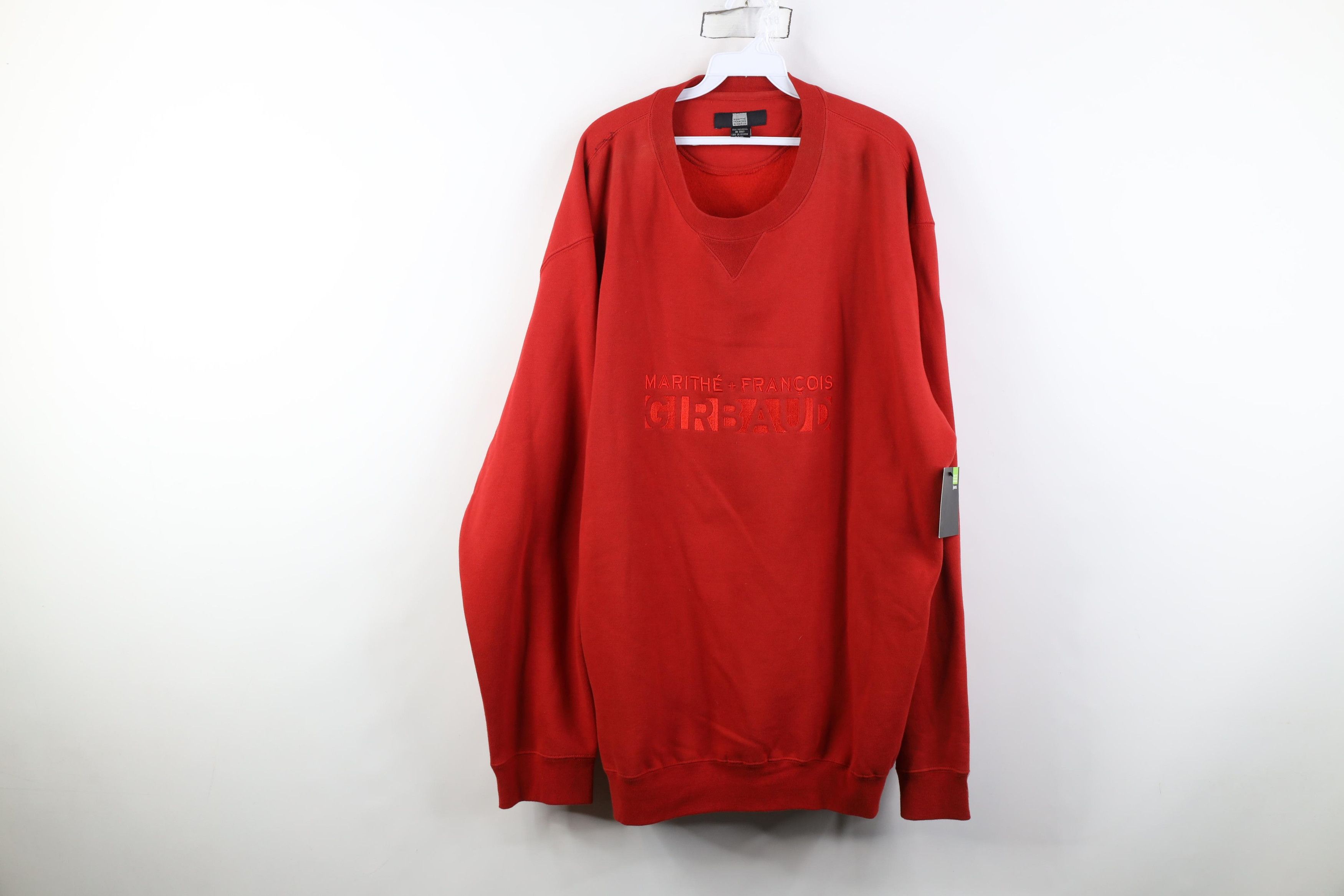 Marithe + Francois Girbaud Deadstock Vintage 90s Marithe Francois Girbaud Sweatshirt Size US XXL / EU 58 / 5 - 1 Thumbnail