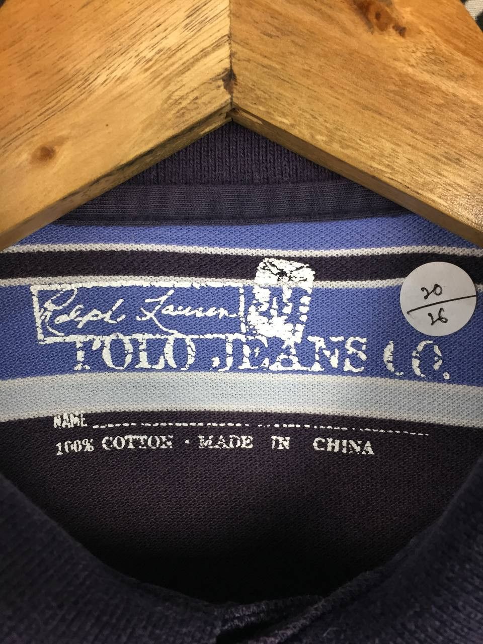 Ralph Lauren Ralph Lauren Polo Jeans Co. Flag Logo Striped Polo Shirt Size US M / EU 48-50 / 2 - 9 Thumbnail