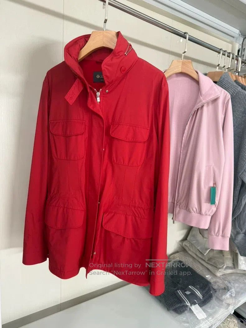 Loro Piana Loro Piana Traveler Red Jacket. Size US M / EU 48-50 / 2 - 1 Thumbnail