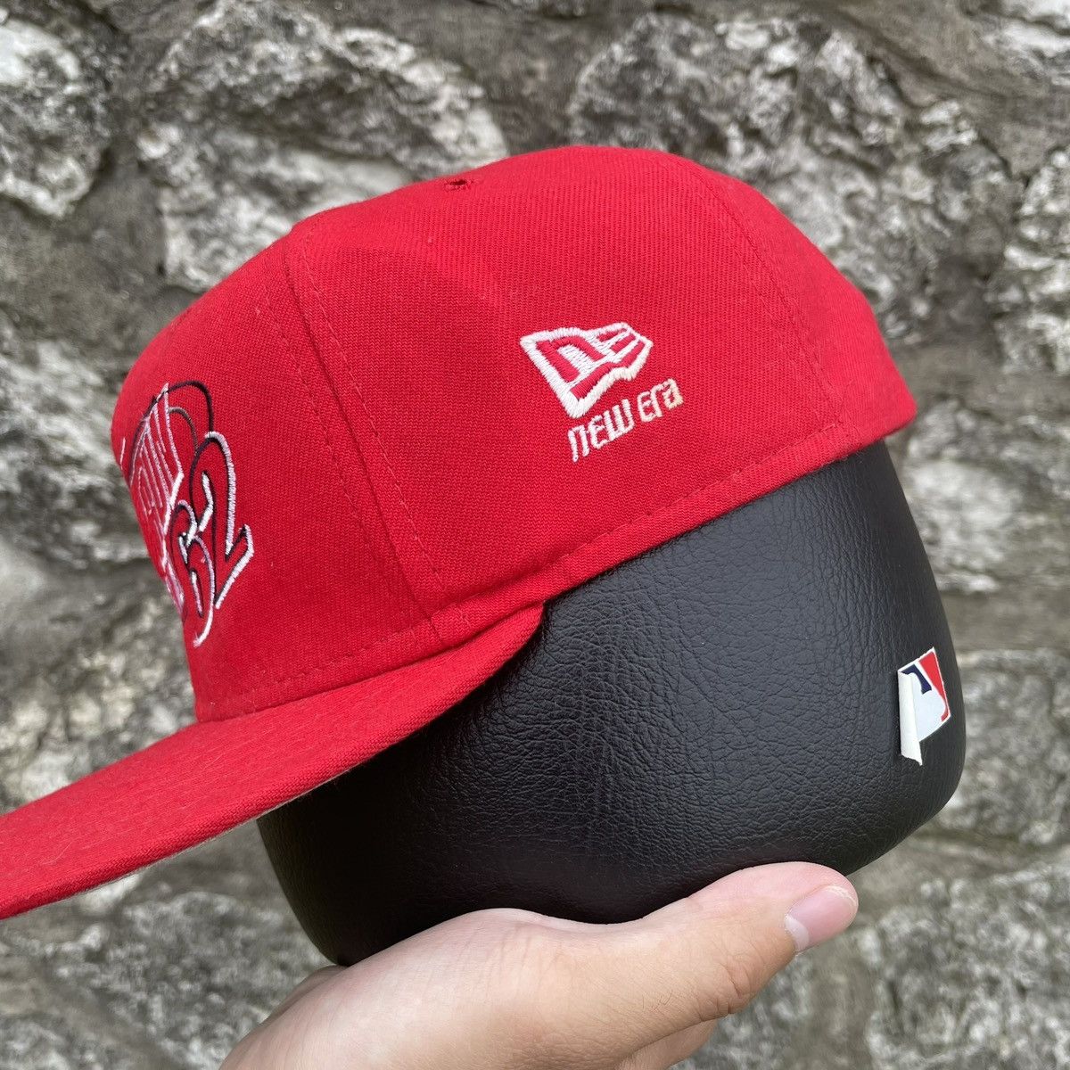 MLB × New Era × Vintage Vintage Mark McGwire Home Run Record New Era Snapback Hat Size ONE SIZE - 3 Thumbnail