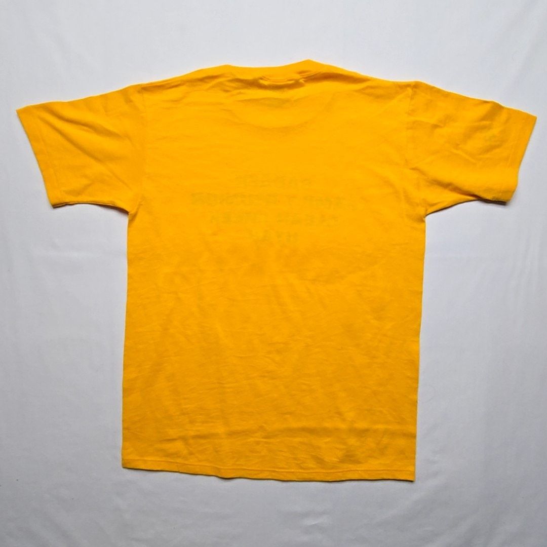 Jerzees Vintage Badger Family Reunion Clear Creek Utah Yellow L Tee Size US L / EU 52-54 / 3 - 4 Thumbnail