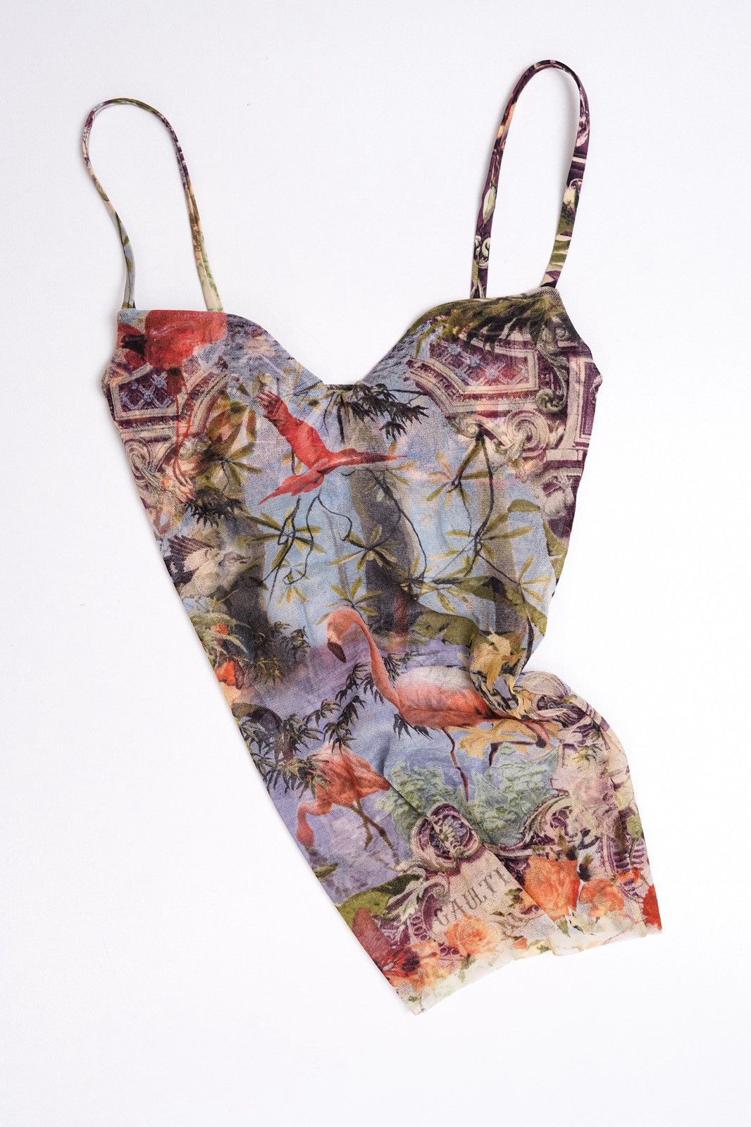 Jean Paul Gaultier Jean Paul Gaultier Flamingo Tank Top Size M / US 6-8 / IT 42-44 - 7 Thumbnail