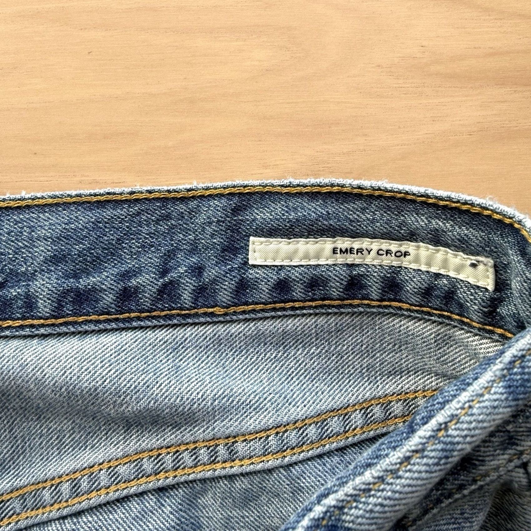 Citizens Of Humanity Citizens of Humanity Jeans Women's 30 Blue Premium Emery Crop Denim 5-Pocket City New York Crop Jeans Mens Womens? Size 30" / US 8 / IT 44 - 6 Thumbnail