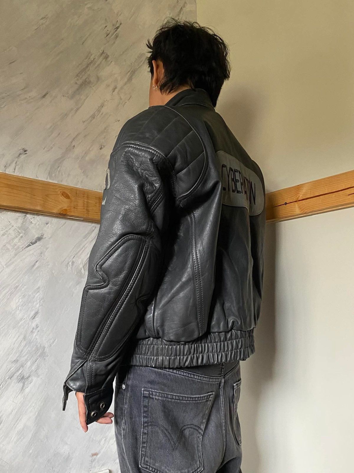 Kadoya Vintage 80’s Akira x Kadoya Sample Pill Cyber Jac Leather Size US M / EU 48-50 / 2 - 3 Thumbnail
