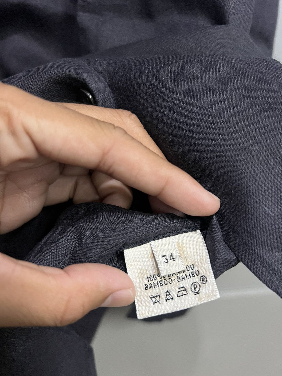 Hermes Spring 2001 Hermes Martin Margiela Bamboo Shirt Size XS / US 0-2 / IT 36-38 - 8 Thumbnail