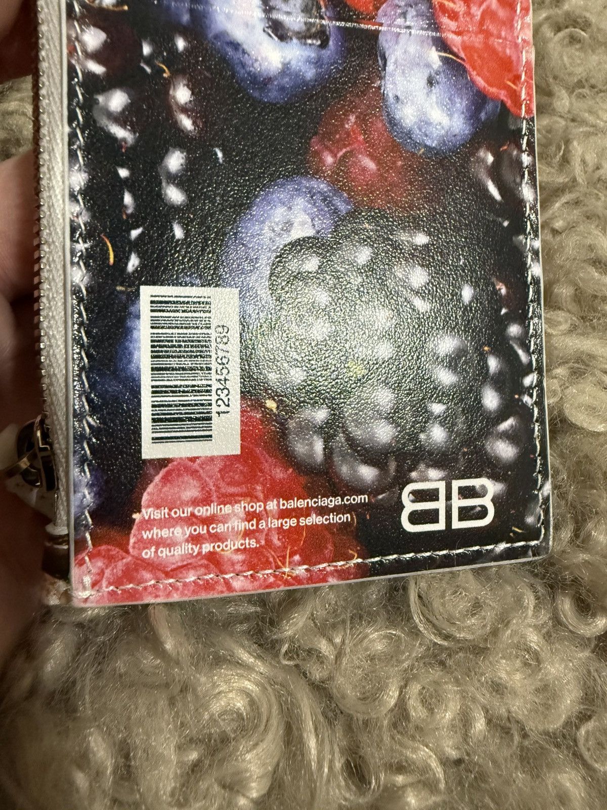 Balenciaga Balenciaga Antwerp Grocery Lanyard Wallet Size ONE SIZE - 6 Thumbnail