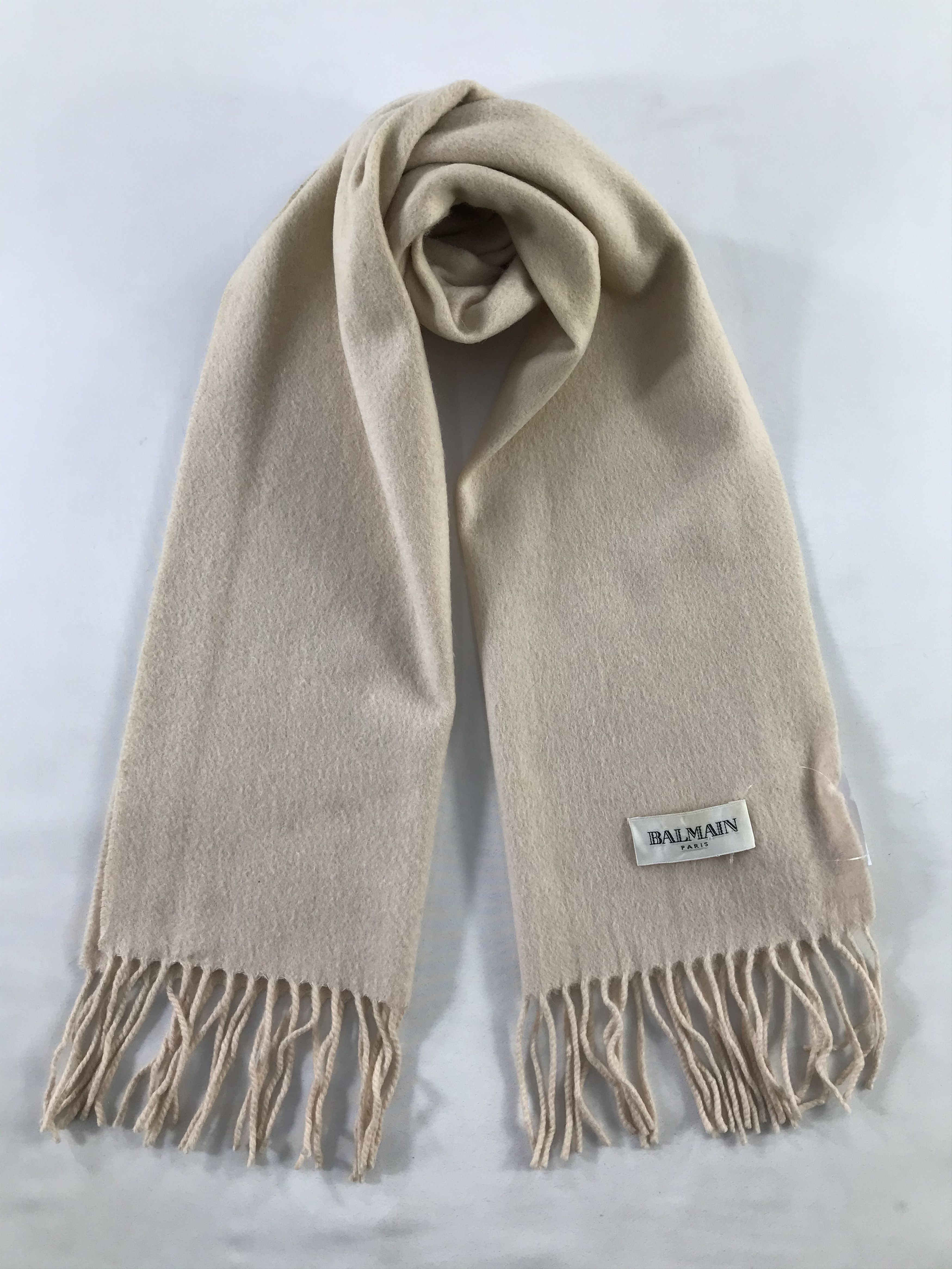 Vintage Balmain Scarf / Muffler / Neckwear - WW2204 Size ONE SIZE - 1 Thumbnail
