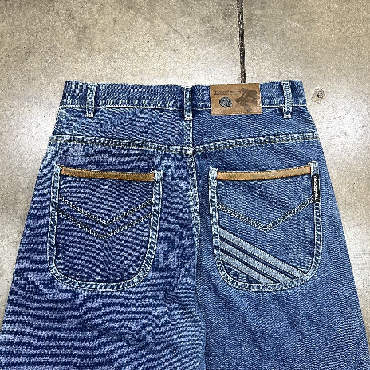 Vintage Vintage Akademiks Baggy Denim Jeans Wide Leg Big Pocket Y2k Size US 32 / EU 48 - 7 Thumbnail