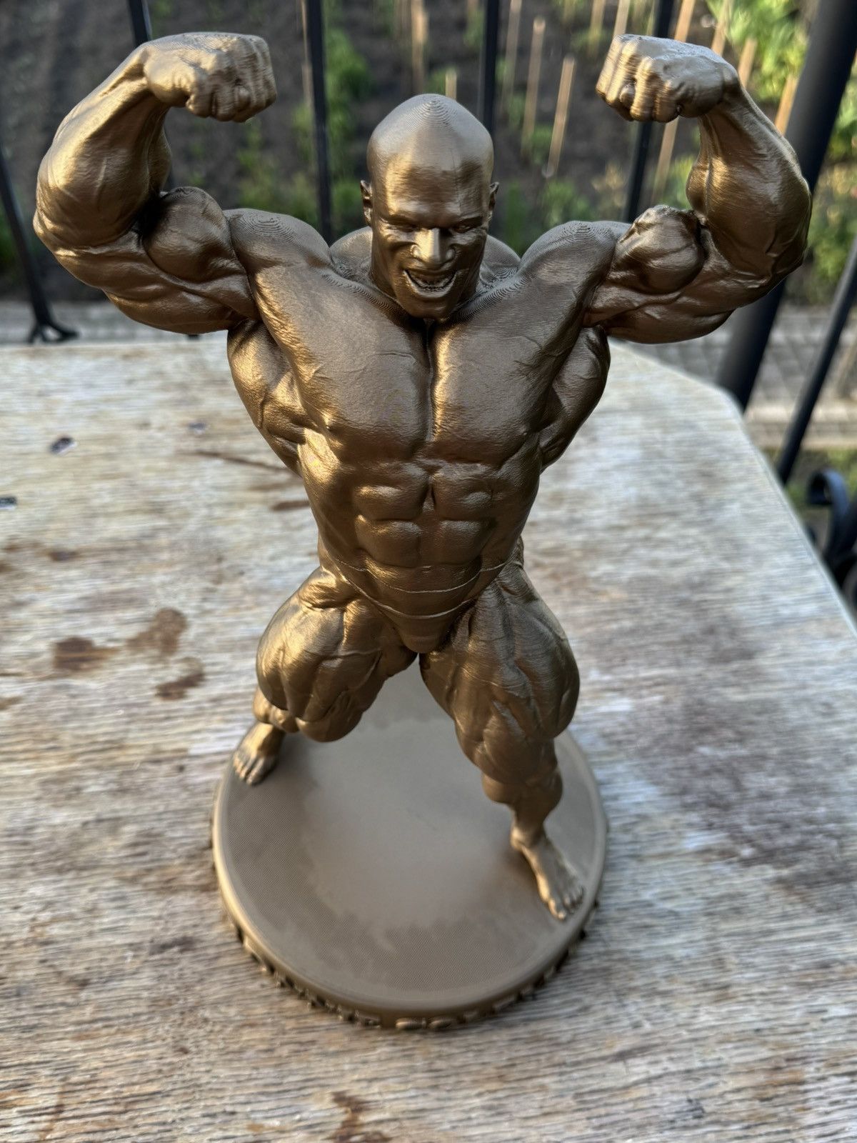 Other Gym statue Ronnie Coleman Mr Olympia 37cm Size ONE SIZE - 12 Thumbnail