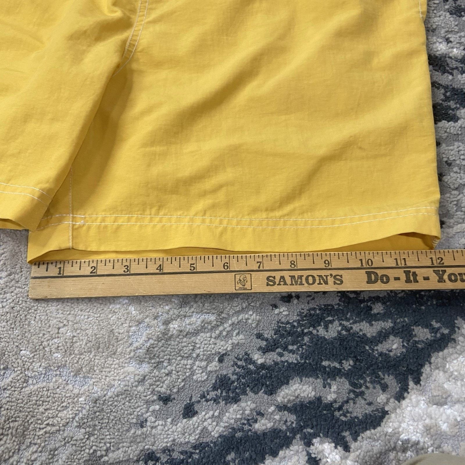 Tommy Hilfiger Tommy Hilfiger Swim Trunks Board Shorts Womens Large Yellow Size ONE SIZE - 3 Thumbnail