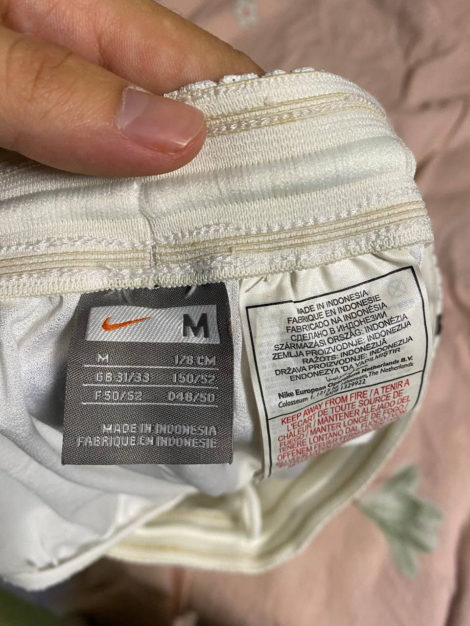 Nike × Vintage Nike T 90 Vintage Full White Shorts Size US 32 / EU 48 - 6 Thumbnail
