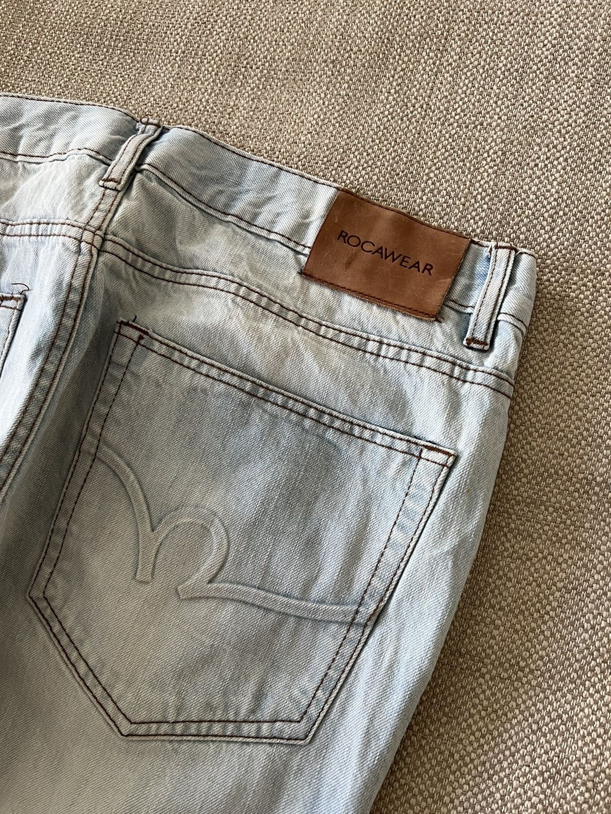 Rocawear × Vintage Vintage 💥 Rocawear Jeans Pants Size US 38 / EU 54 - 8 Thumbnail