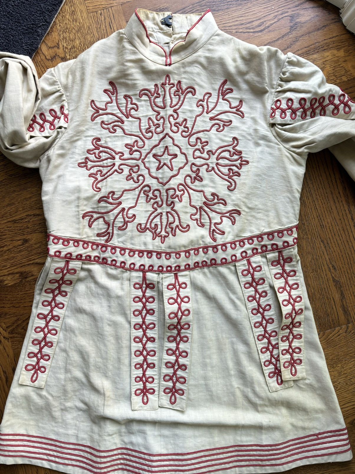 Mason's 1910s Freemasons Tunic Antique Knights Templar Masonic Robe Size US M / EU 48-50 / 2 - 8 Thumbnail