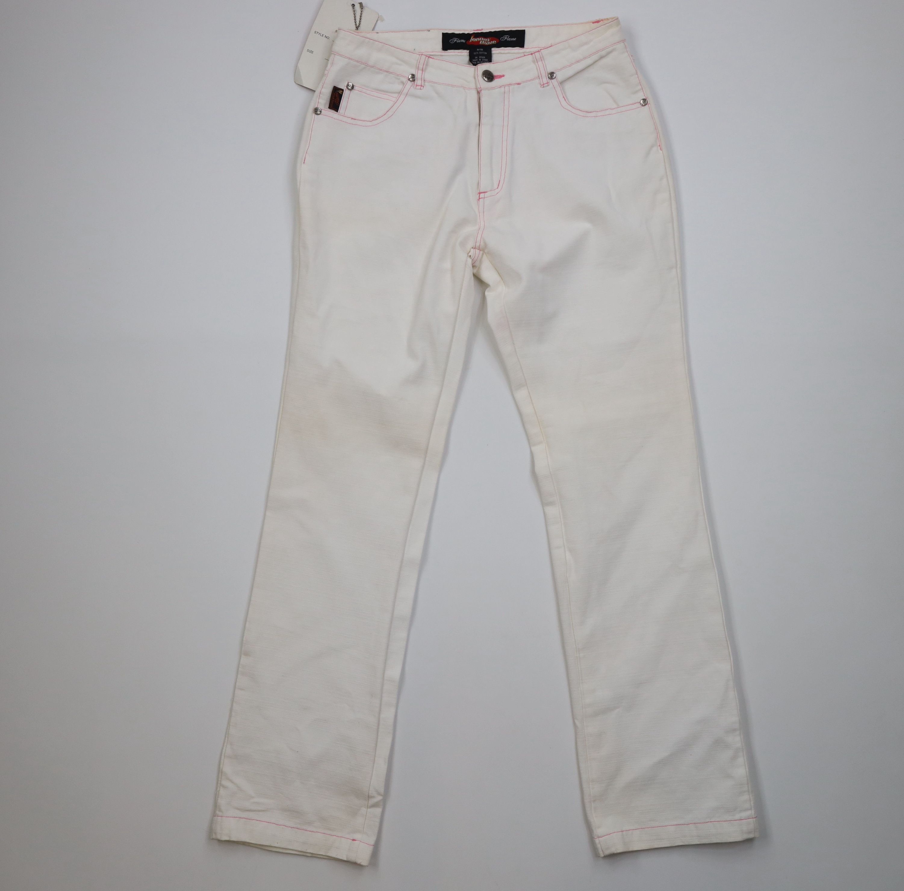 Vintage Deadstock Vintage 90s Y2K Johnny Blaze Man Wutang Clan Jeans Size 32" / US 10 / IT 46 - 1 Thumbnail