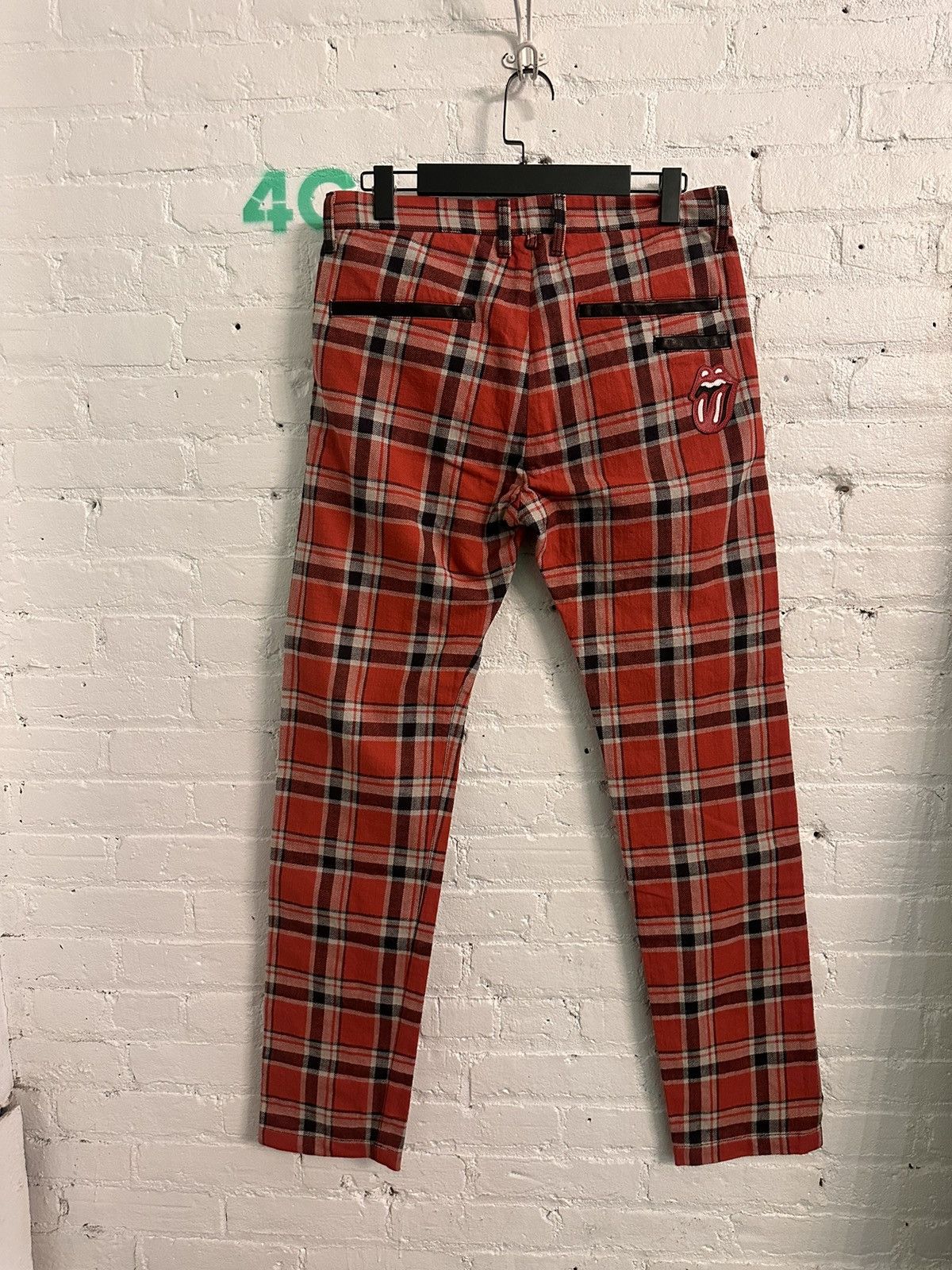 Chrome Hearts CHROME HEARTS 1 of 6 ROLLING STONES PATCH JEANS Size US 31 - 14 Thumbnail
