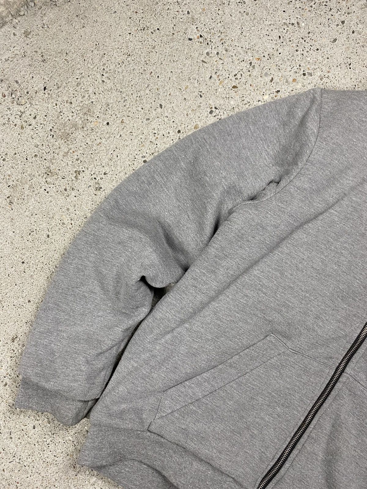 Japanese Brand Vintage hoodie bomber grey japan faux fur avant garde Size US L / EU 52-54 / 3 - 4 Thumbnail